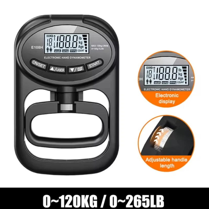 Digital Hand Grip Dynamometer.