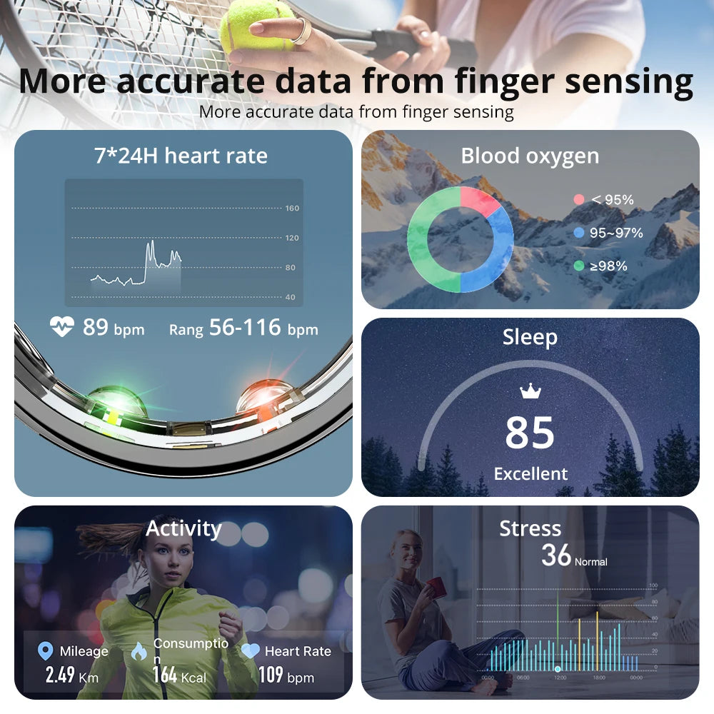 COLMI R10 – Smart Ring with 24/7 Heart, Sleep & SpO₂ Tracking. 💧5ATM | 🚚 Free Fast Shipping!