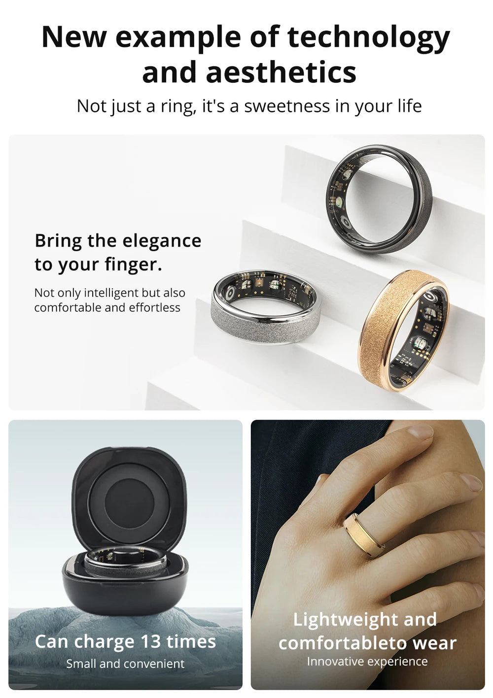 COLMI R10 – Smart Ring with 24/7 Heart, Sleep & SpO₂ Tracking. 💧5ATM | 🚚 Free Fast Shipping!