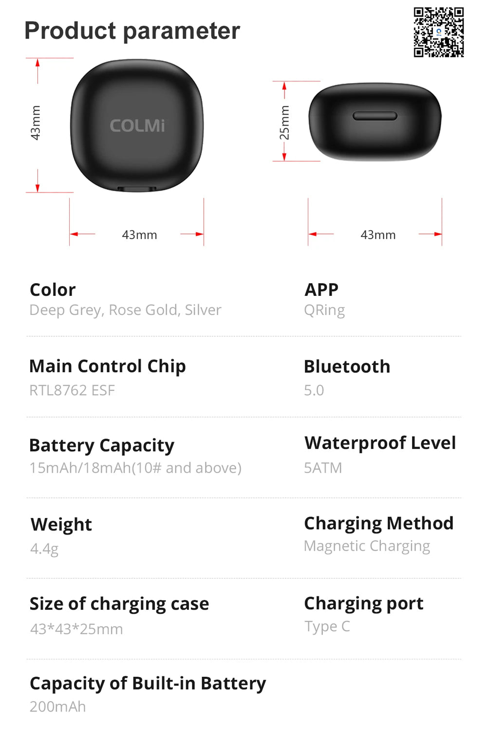 COLMI R10 – Smart Ring with 24/7 Heart, Sleep & SpO₂ Tracking. 💧5ATM | 🚚 Free Fast Shipping!