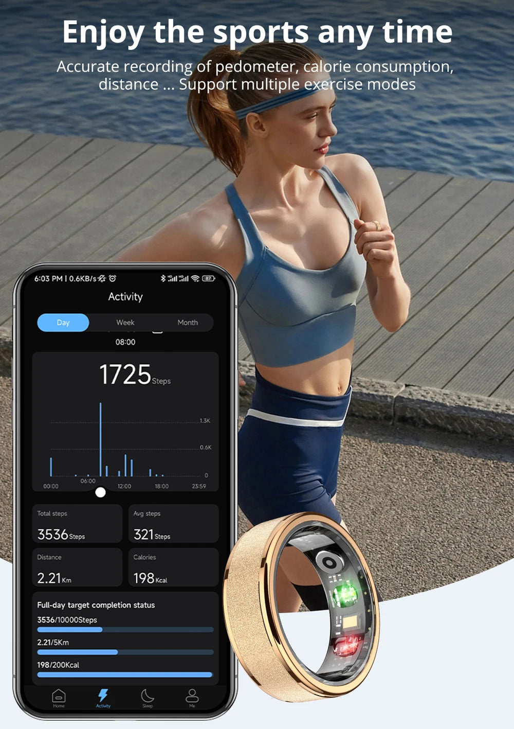 COLMI R10 – Smart Ring with 24/7 Heart, Sleep & SpO₂ Tracking. 💧5ATM | 🚚 Free Fast Shipping!