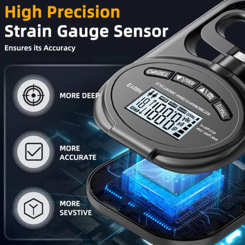 Digital Hand Grip Dynamometer.